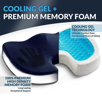 ErgoLux Non-Slip Gel Memory Cushion